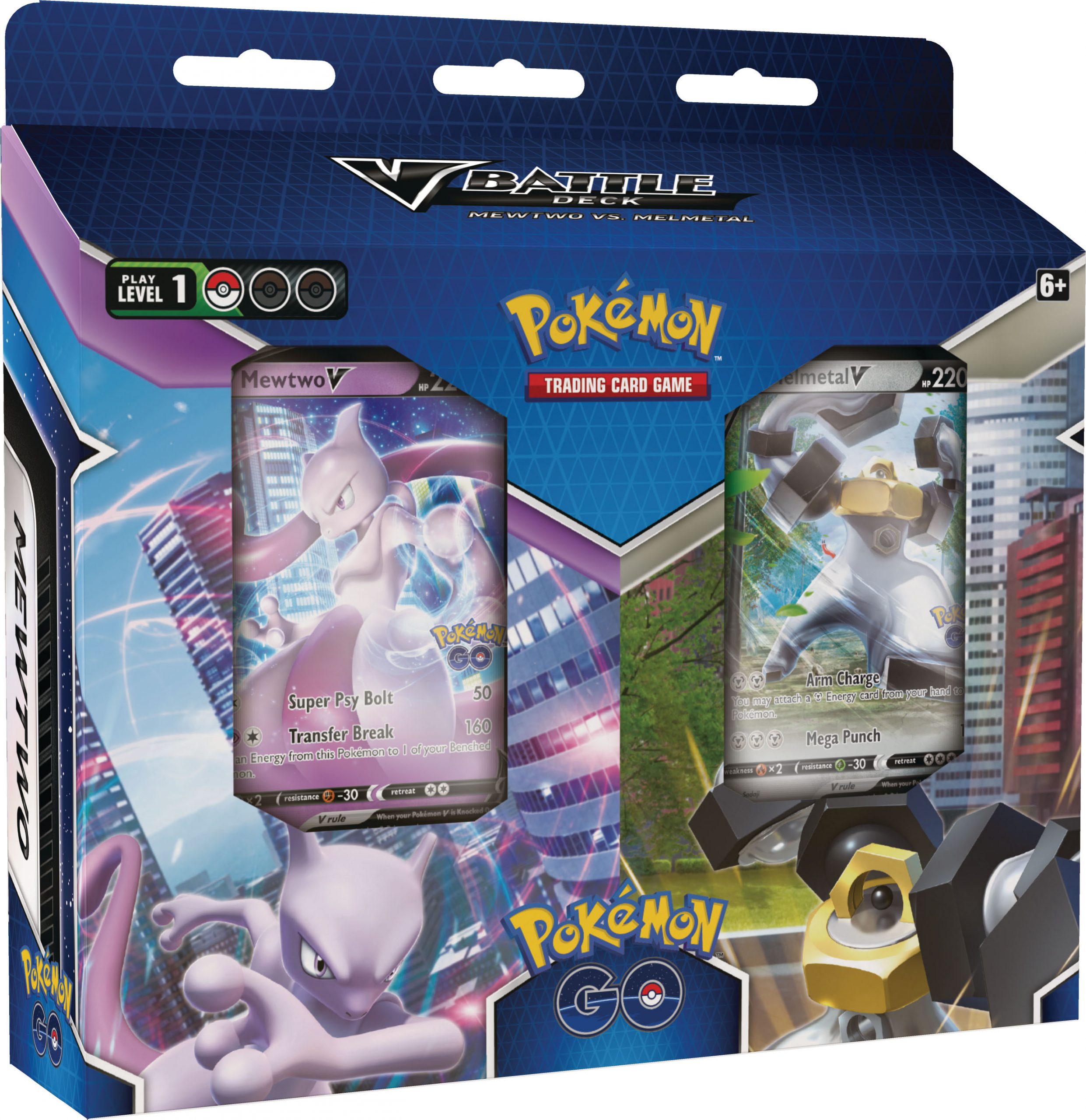 TCG Pokémon Bundle Mewtwo V vs Melmetal V Battle Deck SWSH10.5