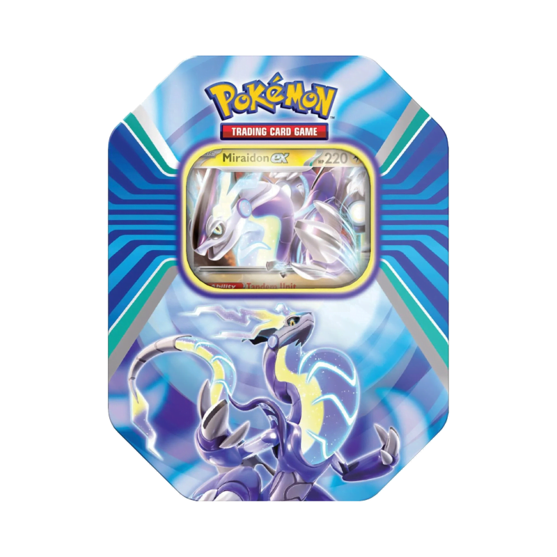 Buy Miraidon ex Paldea Legends Tin Pokémon TCG