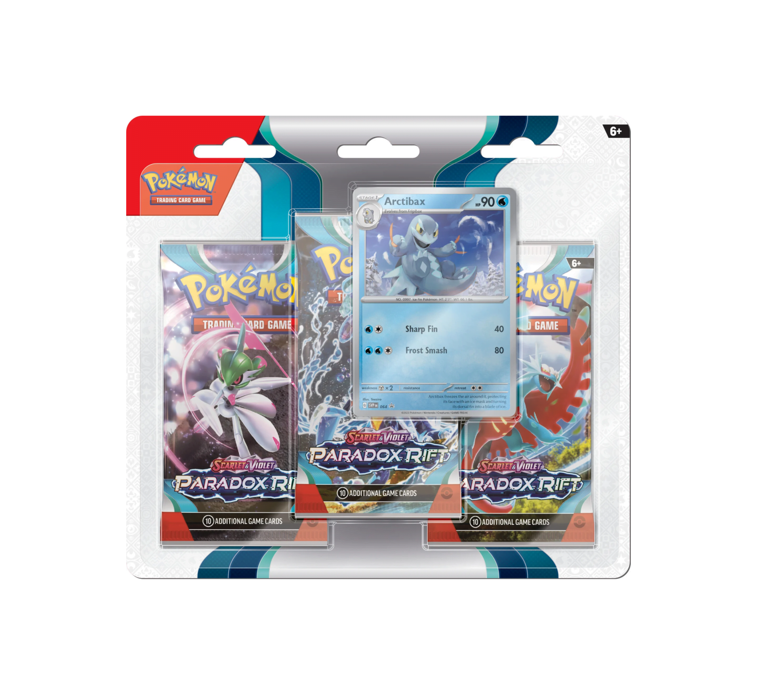 Buy Pokémon – Paradox Rift – 3 Pack Blister Artibax - HiroCards